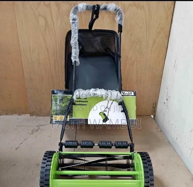 Portable Manual Lawn Mower Machine - 1