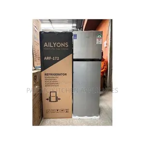 Ailyons Double Door Refrigerator 168L Top Freezer
