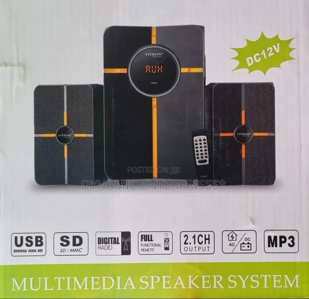 Vitron V402 2.1 Multimedia Speaker System - 1