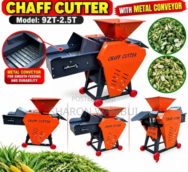 Chaff Cutter with Smooth Conveyor - 1