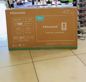 Hisense 43" Smart Frameless TV - 2 Year Warranty