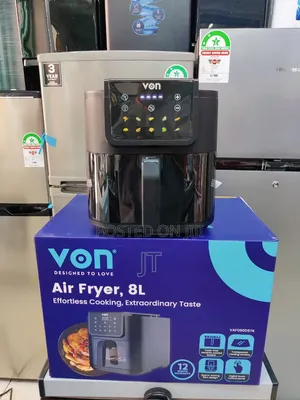 Von Air Fryer 8L Digital - Slim Design