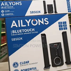 Ailyons SB502K 2.1 Channel Bluetooth Multimedia Speaker System