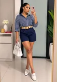 Set ya Vipande 2 na Mkanda - Suti ya Wanawake - 4