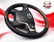 Kibadilisho cha Steering Wheel cha Toyota Series - Ngozi & Mbao - 2