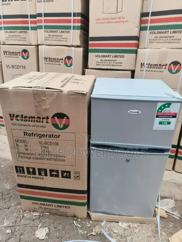 Volsmart VL-BCD108 Friji - Mpya Kabisa - 1