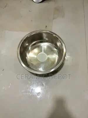 Stainless Steel Sink Single Bowl 430 Round Inset