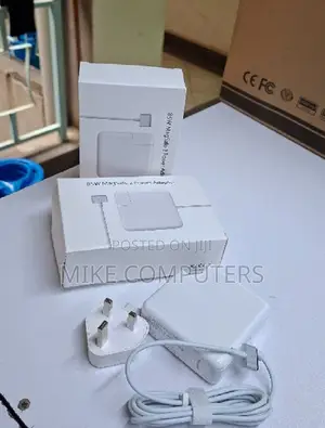 85W Apple L-Shape Magsafe 2 Charger ya Macbook
