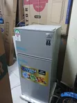 Smartpro Friji la Milango Miwili na Freezer Juu - 2