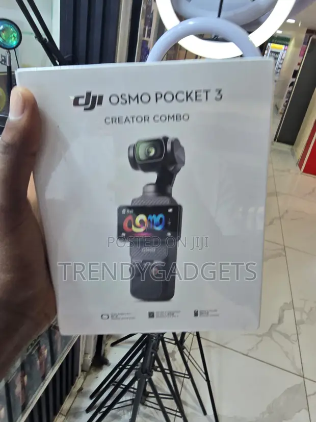 DJI Osmo Pocket 3 Creator Combo Kamera ya 1-Inch CMOS - 1