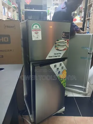 Decho 138L Friji Milango Miwili - Fedha