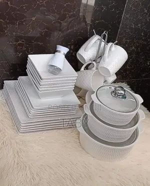Signature Housewares 28-Piece Dinner Set Mpya