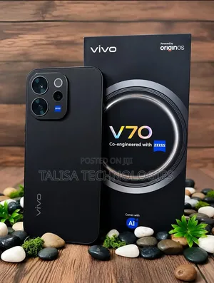 Vivo V70 256GB Mpya Nyeusi