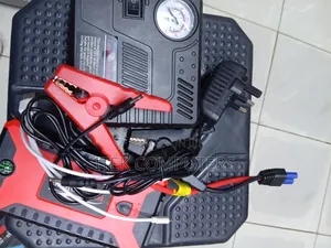 12V 99800mAh Car Jump Starter with Tyre Pump