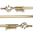 Versatile Curtain Rods & Drapes - Brand New - 2