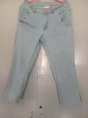 Thrifted Jeans - Blue & Black