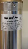 Freevel 1HP Submersible Borehole Water Pump | 84M Head - 1
