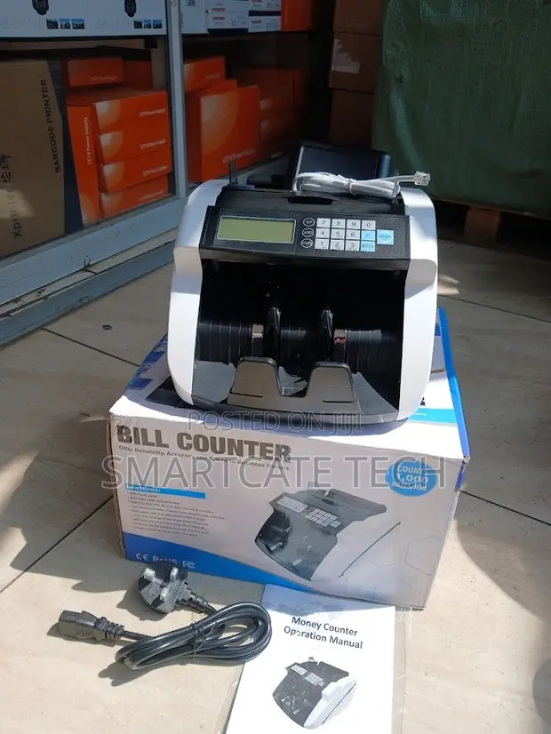 Automatic Money Counting Machine with Fake Note Detection - 1