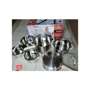 Bominox 12pc Chuma cha Kutolea Chuma cha Kupikia