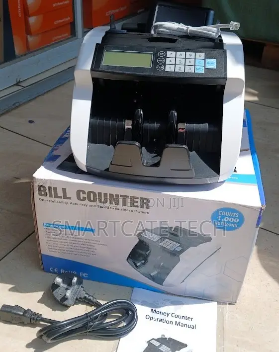Smart Money Counter with Counterfeit Note Detection - 1