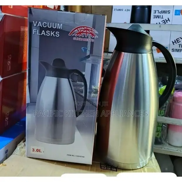 Sundabest Unbreakable 2L Stainless Steel Vacuum Flask - 1