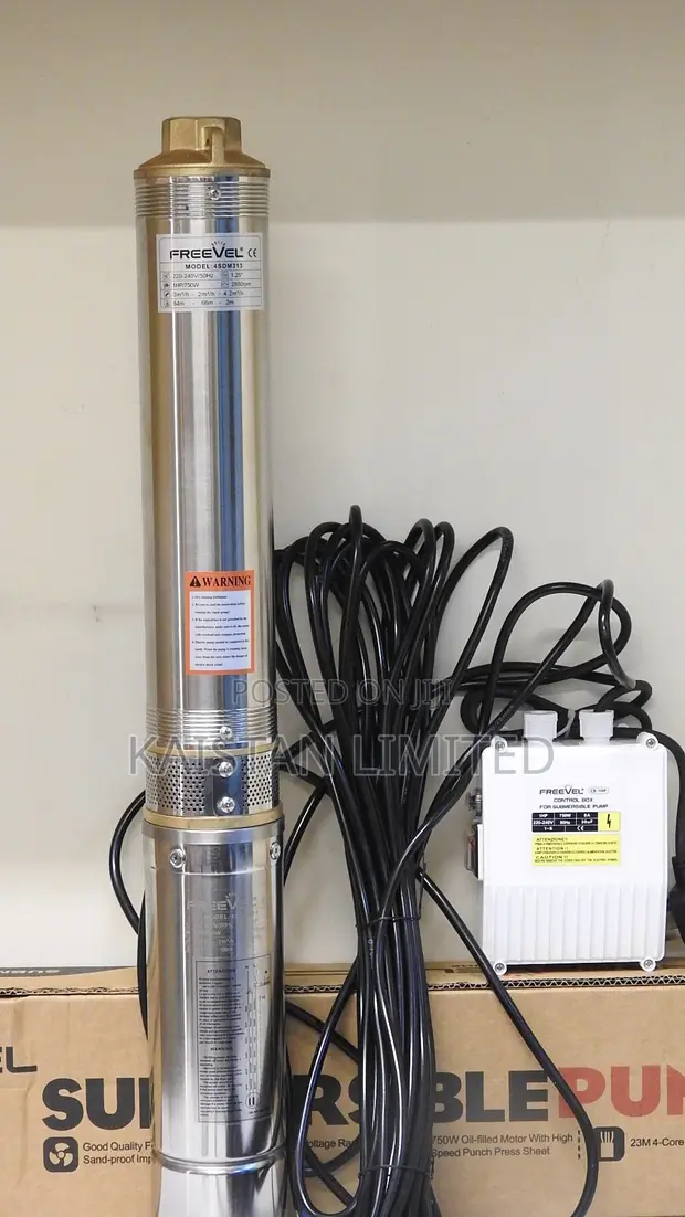 Freevel 4SDM313 1HP Submersible Borehole Pump - 1