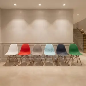 Modern Eames Style Dining Chairs (Set of 4)