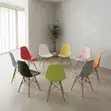 Viti vya Kisasa vya Dining vya Mtindo wa Eames (Seti ya 4) - 5