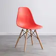 Elegant Eames Style Dining Chair - Red - 1