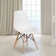 Elegant Eames Style Dining Chair - Red - 4