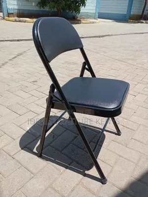 Boss Office Products Leather Foldable Chair