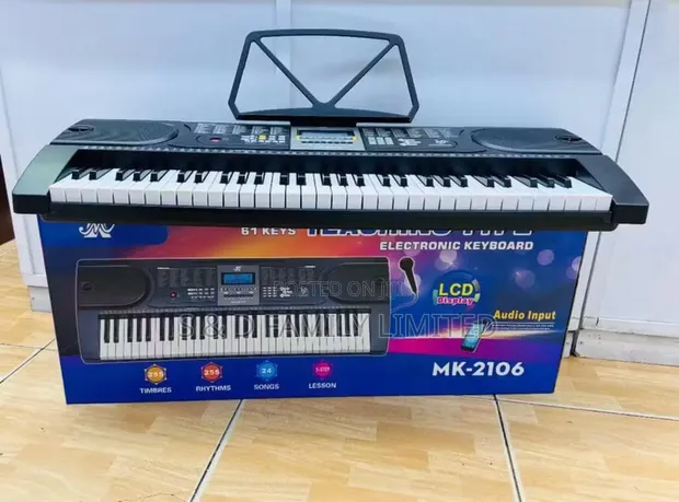 MK 2106 61 Keys Electronic Keyboard - 1