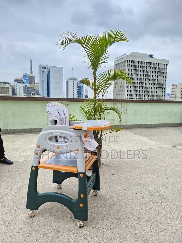 3-in-1 Baby Weaning Chair & Study Table - 1