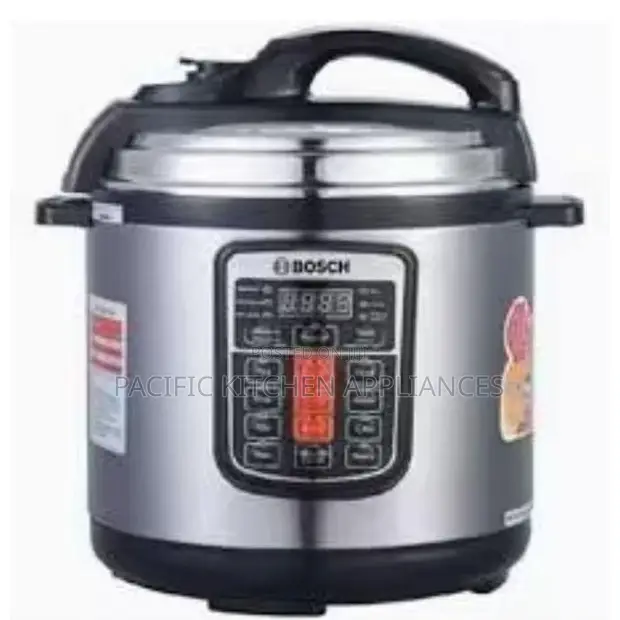 Bosch 6L Electric Pressure Cooker - Stainless Steel - 1