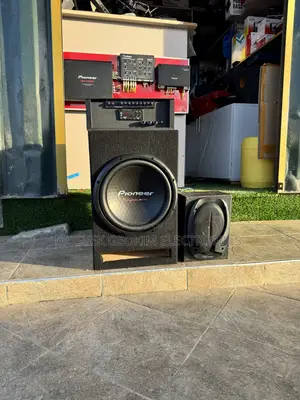 Home/Pub Sound System - Juakali Amp, Pioneer Mids, 1600W Bass
