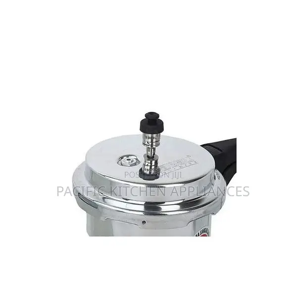 Saral 5L Silver Aluminum Pressure Cooker - 1