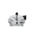 Saral 5L Silver Aluminum Pressure Cooker - 1