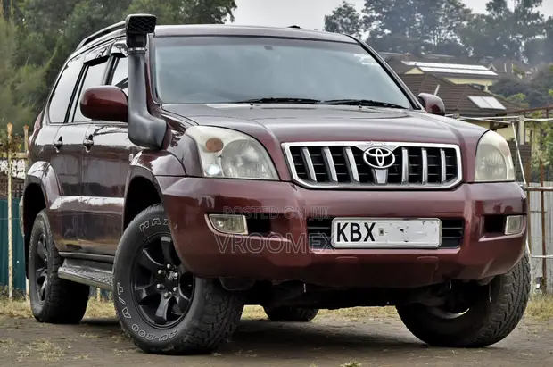 Toyota Land Cruiser Prado 2006 Maroon - 1