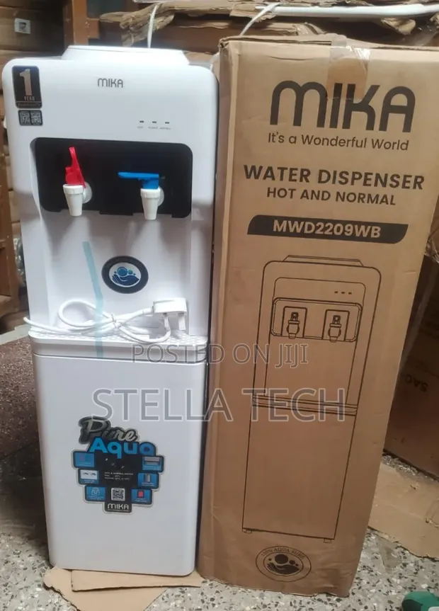 Mika 2 Taps Hot and Cold Water Dispenser - 1