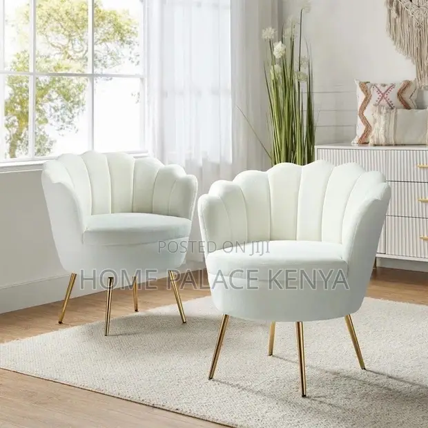Modern Accent Chair - White - 1