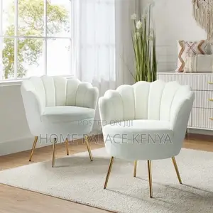 Kiti cha Kisasa cha Accent - Nyeupe