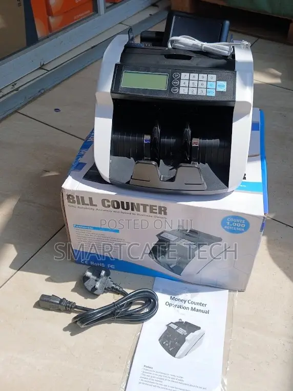Electronic Banknote Counter with Fake Currency Detection - 1