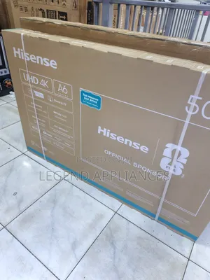 Hisense 50" A6QKEN Frameless Smart TV (Mpya Kabisa)