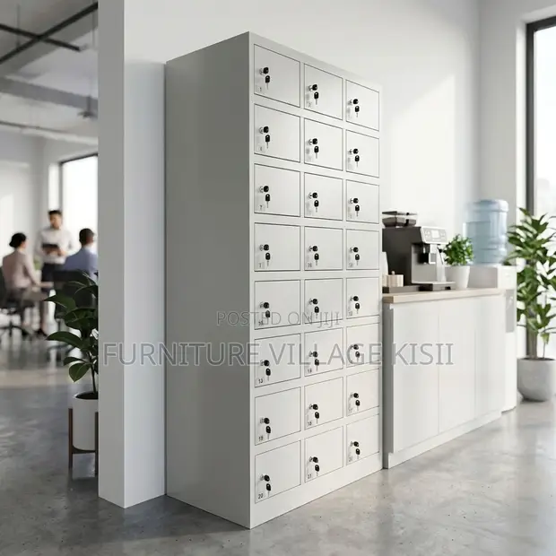24-Locker Office Filing Cabinet - 1