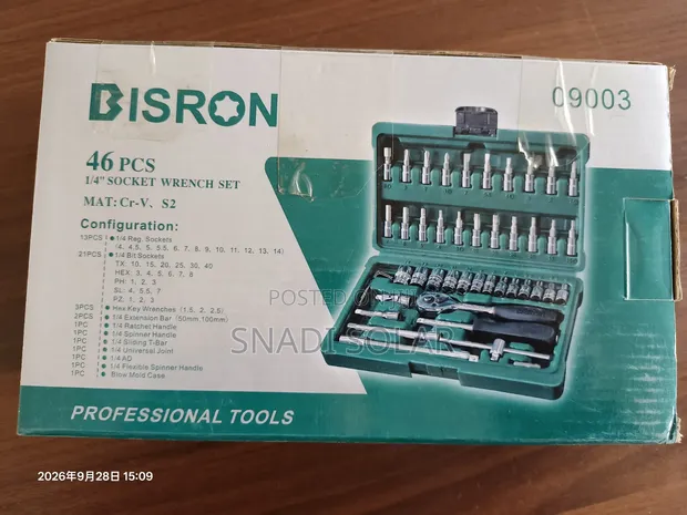 Bisron 46pcs Socket Wrench Set - 1