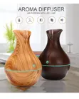 Ultrasonic Wooden Aromatherapy Humidifier Diffuser - 1