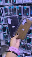 Faux Leather Textured Back Covers for Samsung Galaxy A57 - 1