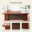Manager's Table - 1.8m Executive Desk - 1