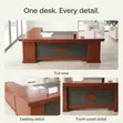 Manager's Table - 1.8m Executive Desk - 2