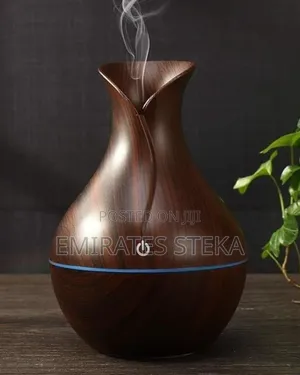 Humidifier ya Mbao ya Ultrasonic yenye Rangi